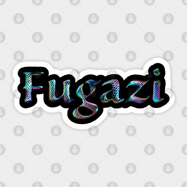 Fugazi Sticker by OG1